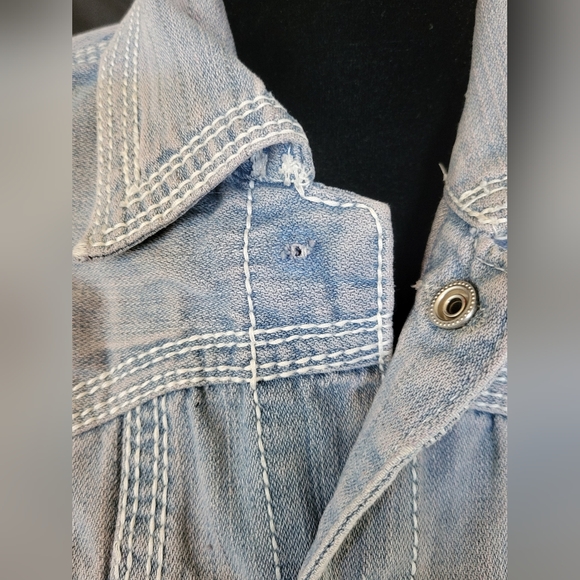 True Religion Men's Denim Jimmy Big QT Jacket - Picture 11 of 12